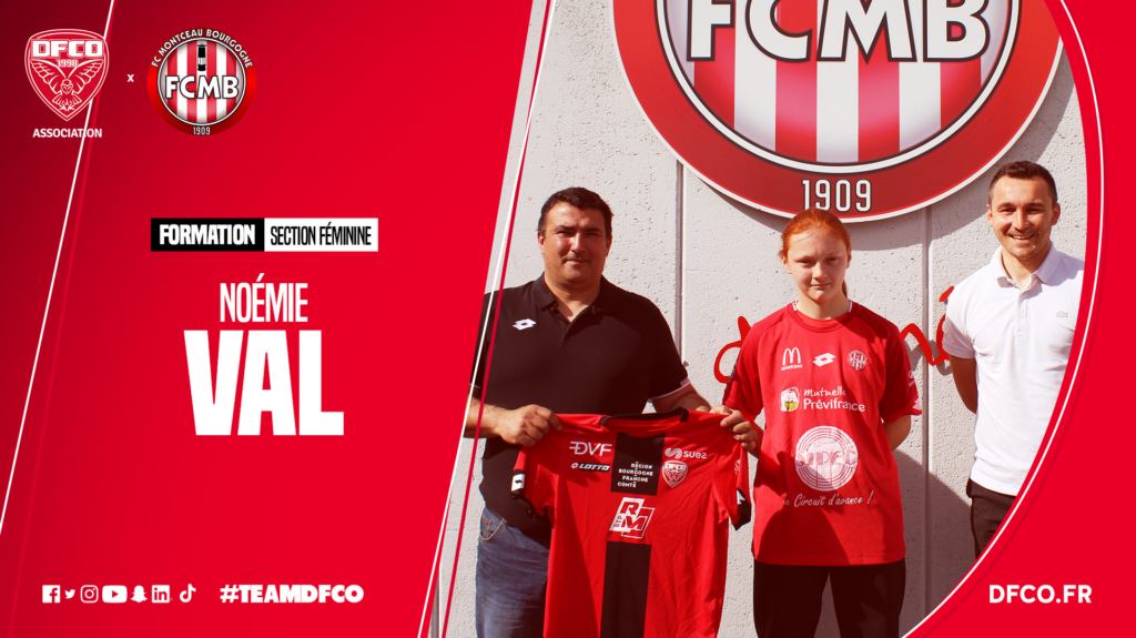 Formation : Noémie Val intègre le DFCO !