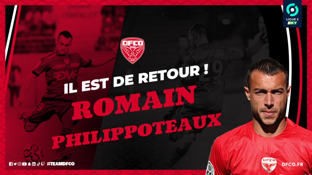 Romain Philippoteaux de retour au DFCO !