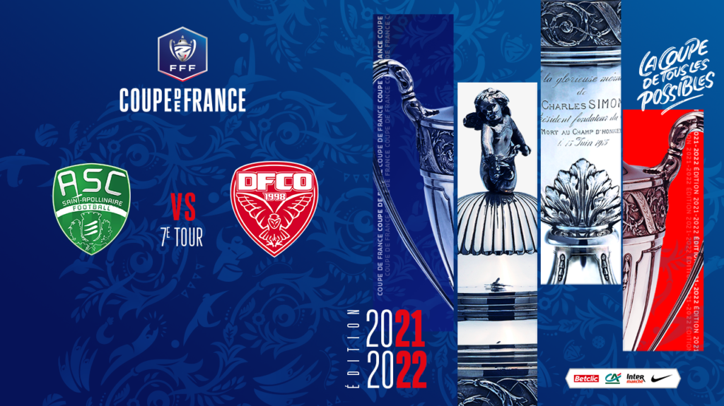 Coupe de France : Le DFCO se déplacera à Saint-Apollinaire