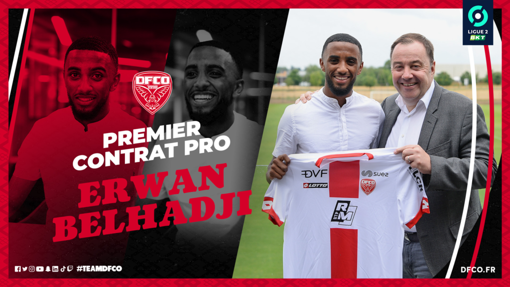 Erwan Belhadji signe pro au DFCO !