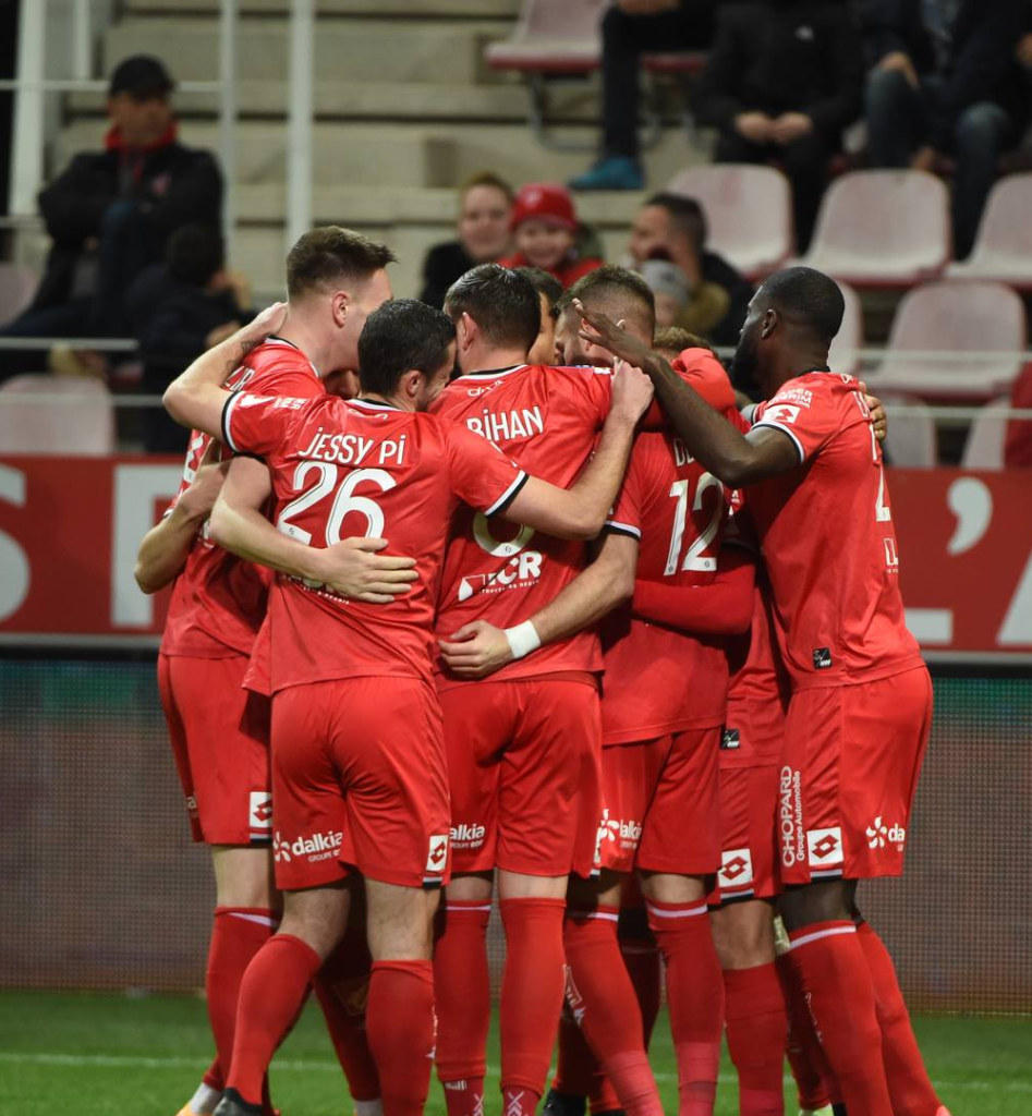 Le groupe pour DFCO – Guingamp