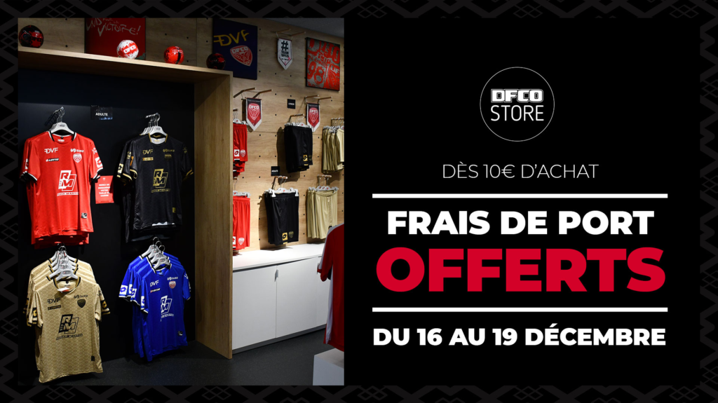 DFCO Store : frais de port offerts du 16 au 19 décembre
