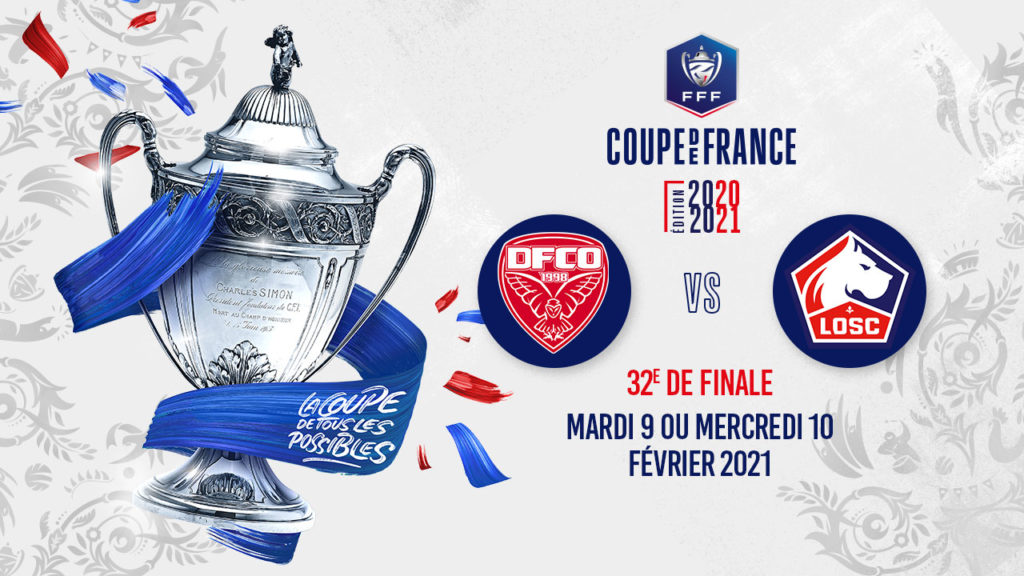 Coupe de France : Le DFCO accueillera Lille pour les 32 èmes de finale
