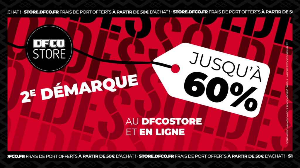 Jusqu’à -60 % de réduction au DFCO Store !