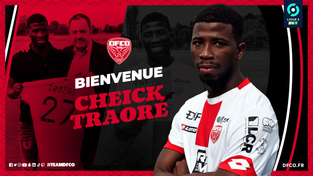 Cheick Traoré s’engage au DFCO !