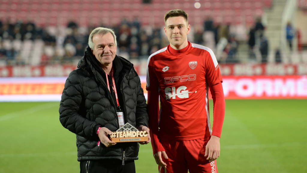 Aurélien Scheidler joueur du mois de février