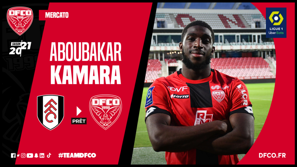 Aboubakar Kamara prêté au DFCO !