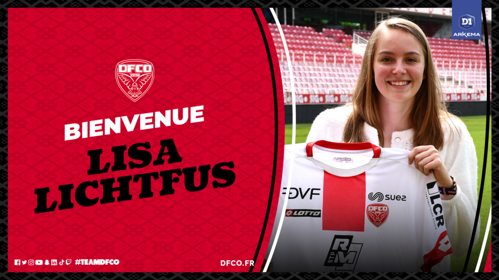 Lisa Lichtfus, premier renfort du DFCO !