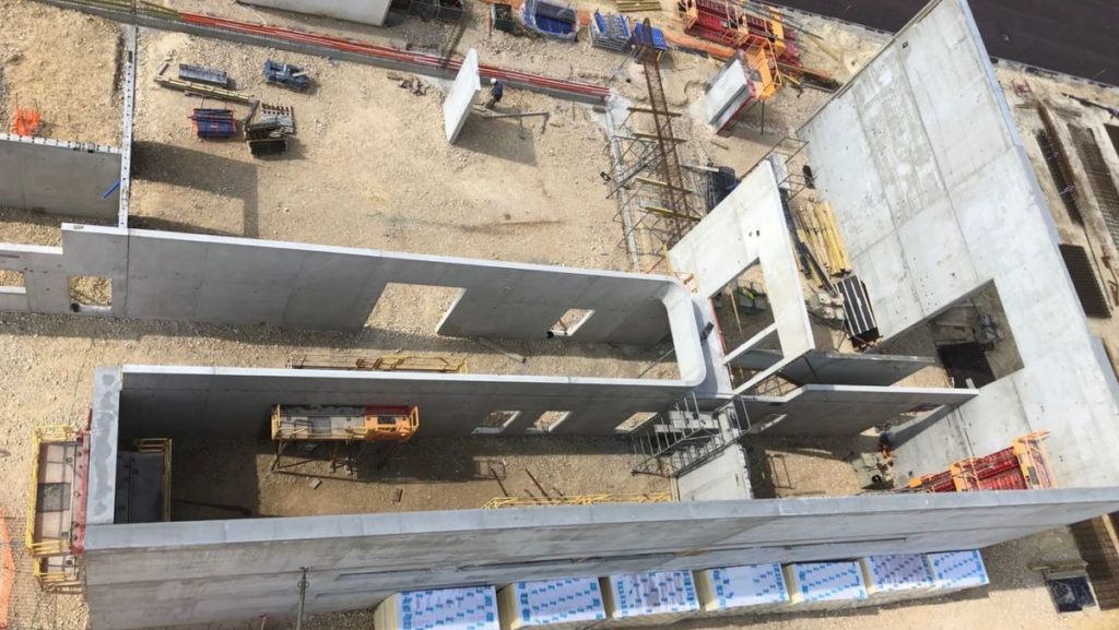 Centre de Performance : le gros oeuvre se poursuit