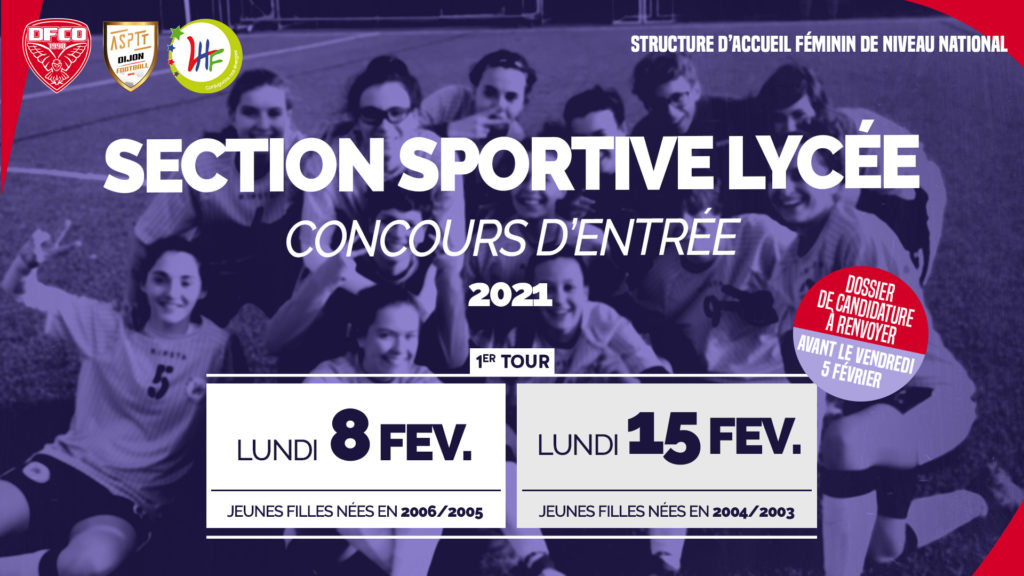 Section Sportive Pôle Féminin : participez aux concours d&rsquo;entrée!