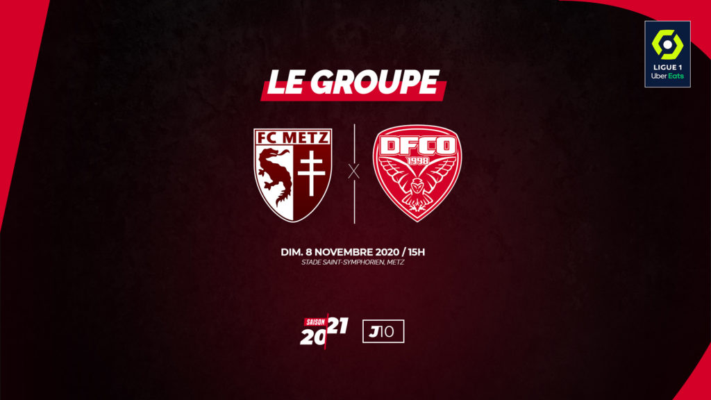 Le groupe dijonnais pour défier le FC Metz