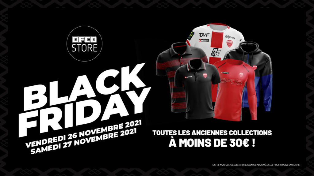 Le Black Friday débarque au DFCO Store!