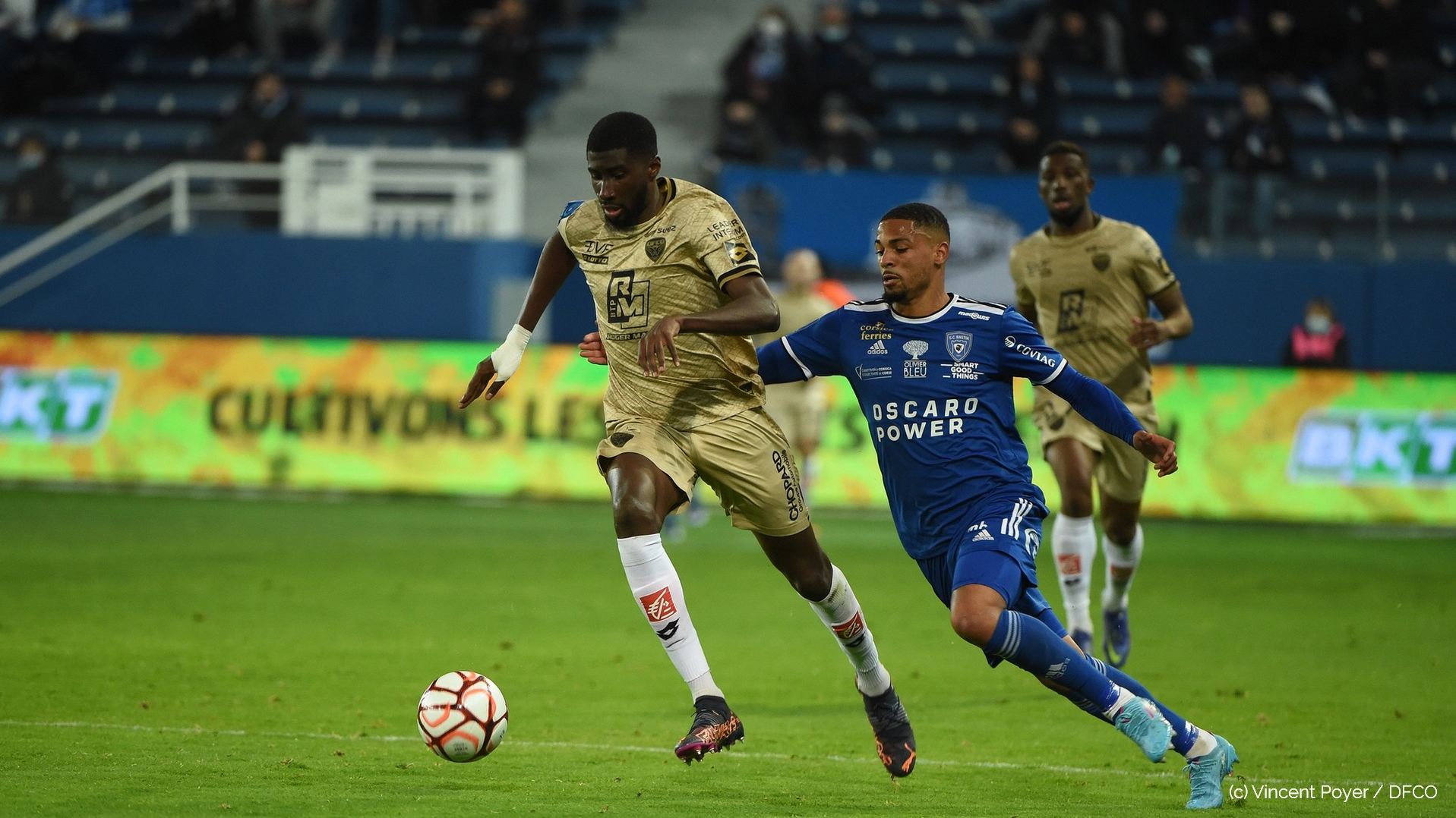 Le DFCO solide à Bastia (0-0)