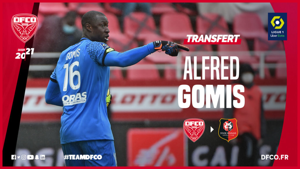 Alfred Gomis signe au Stade Rennais