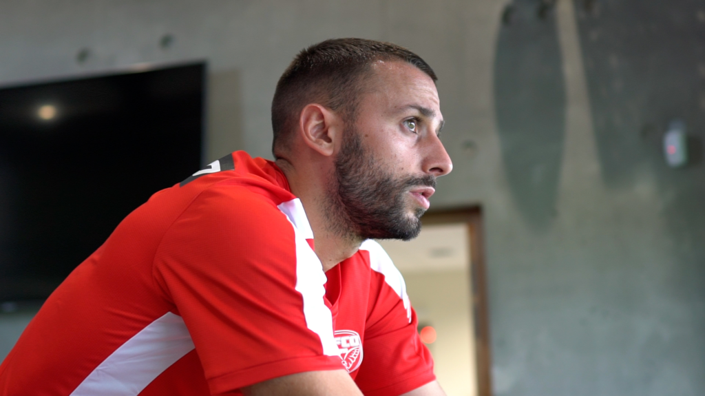 Jordan Marié a débuté sa rééducation