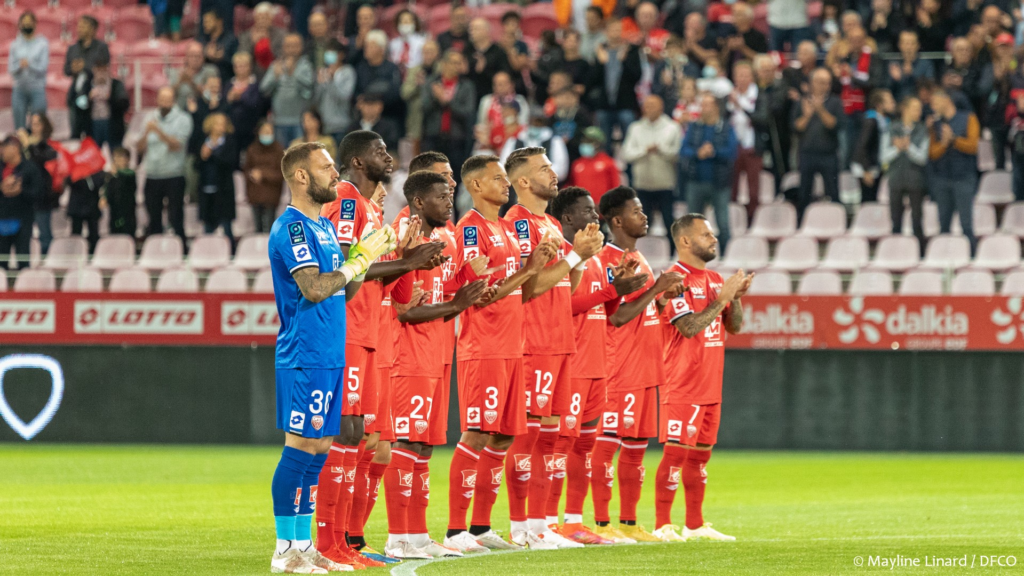 Le groupe dijonnais contre Amiens !
