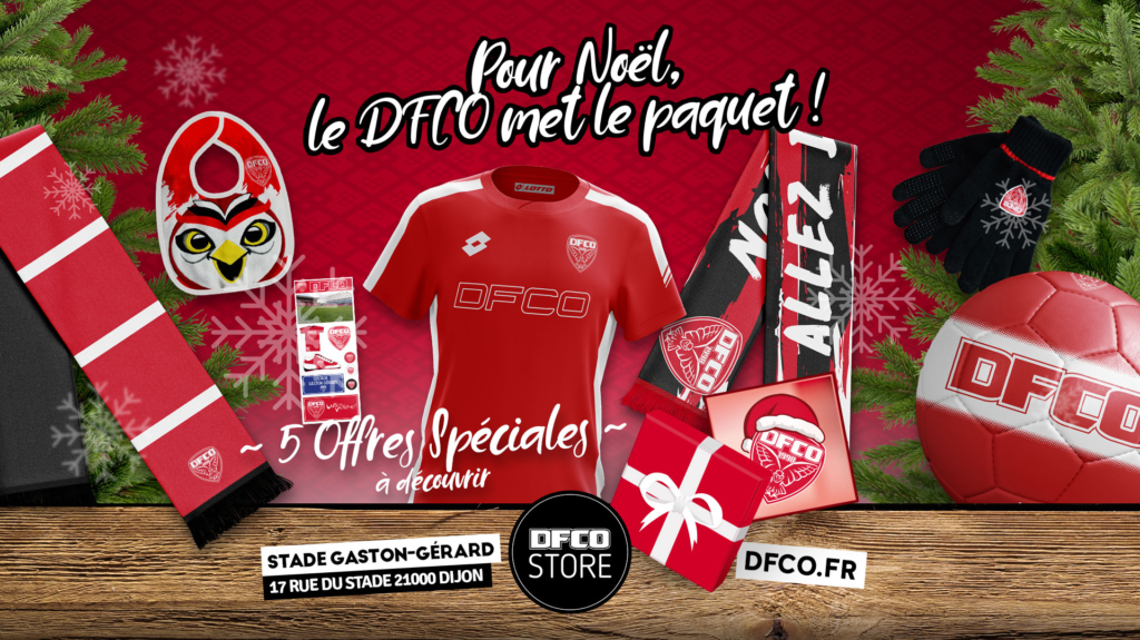 DFCO Store : ouverture les samedis avant Noël