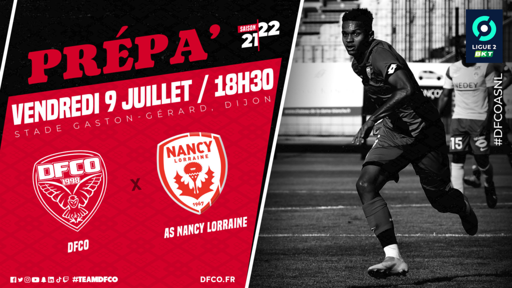 DFCO – Nancy (amical) : les infos billetterie