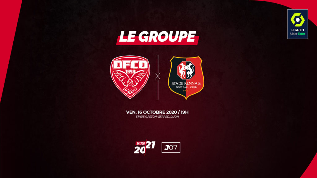 Le groupe dijonnais contre Rennes