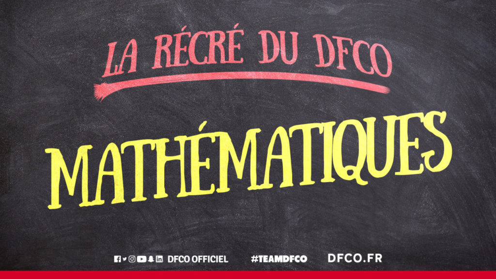 #RécréduDFCO : des maths pour finir la semaine !