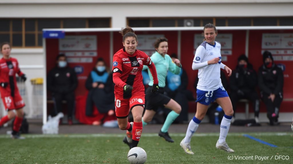 Elodie Nakkach avant Paris FC – DFCO : « Un vrai challenge »