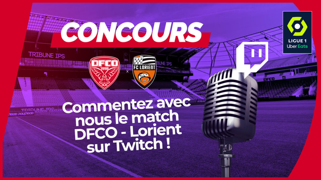 Suivez les matchs du DFCO sur notre chaîne Twitch !