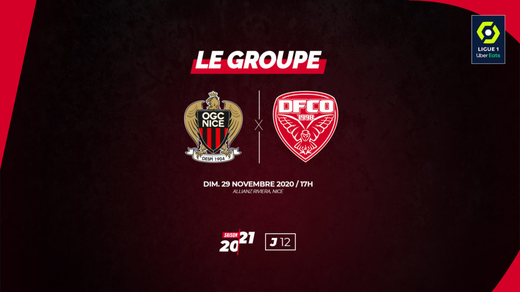 OGC Nice – DFCO : le groupe dijonnais