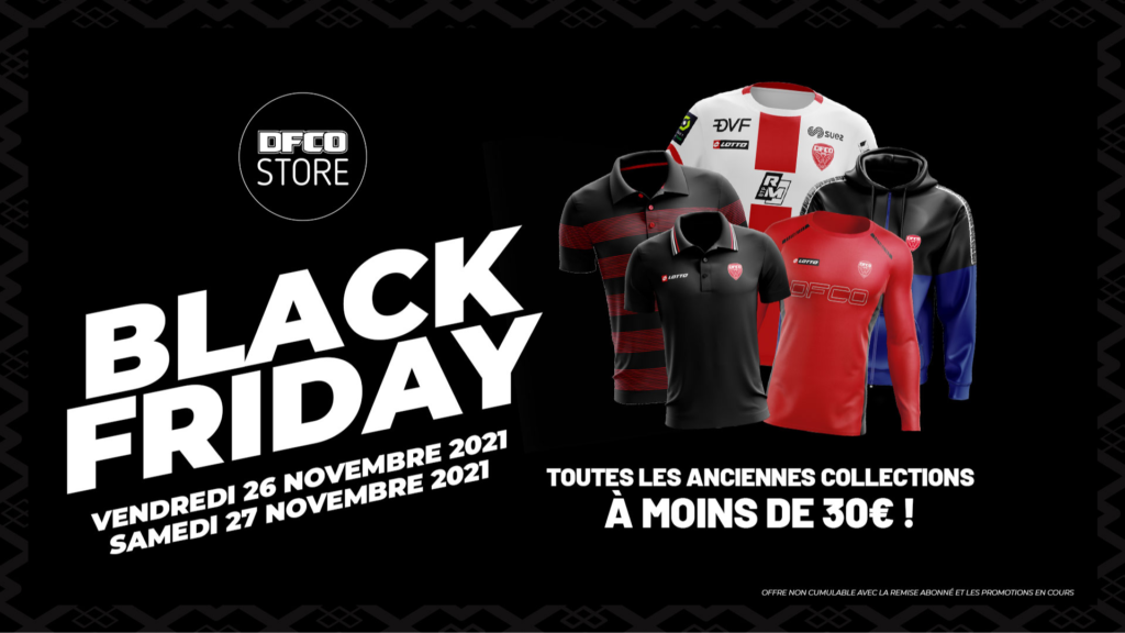 Le Black Friday débarque au DFCO Store!