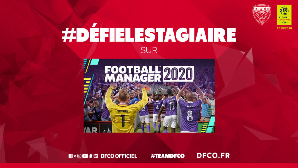 #Défielestagiaire sur Football Manager !
