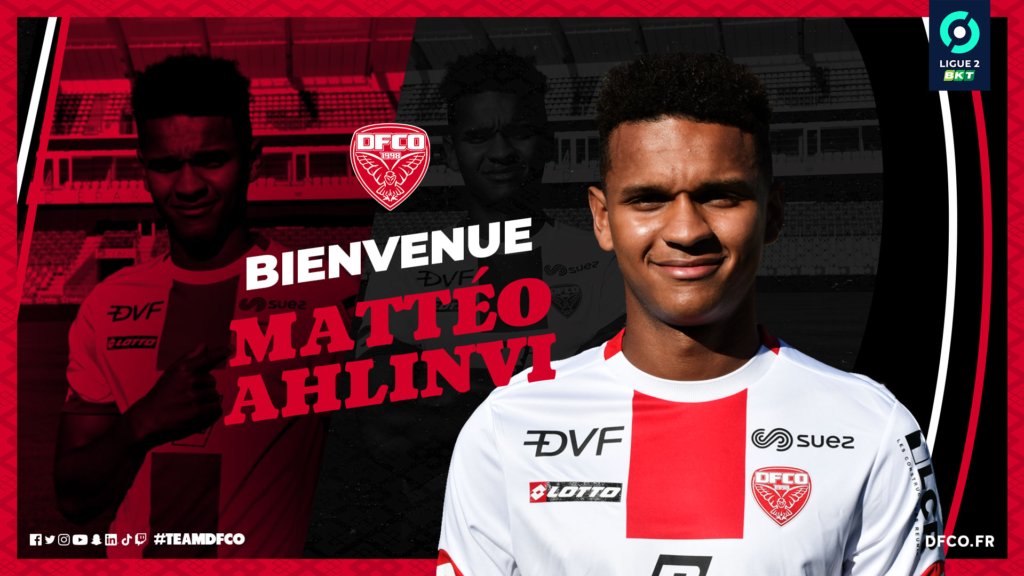 Mattéo Ahlinvi, nouvelle recrue du DFCO !