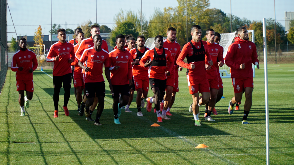 Séance physique pour nos Dijonnais