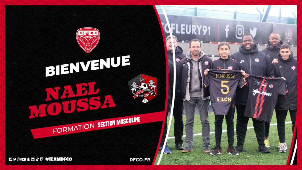 Formation : Nael Moussa rejoindra le DFCO !