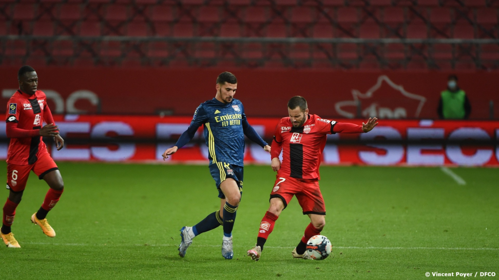 Le DFCO près du but face à l&rsquo;OL (0-1)