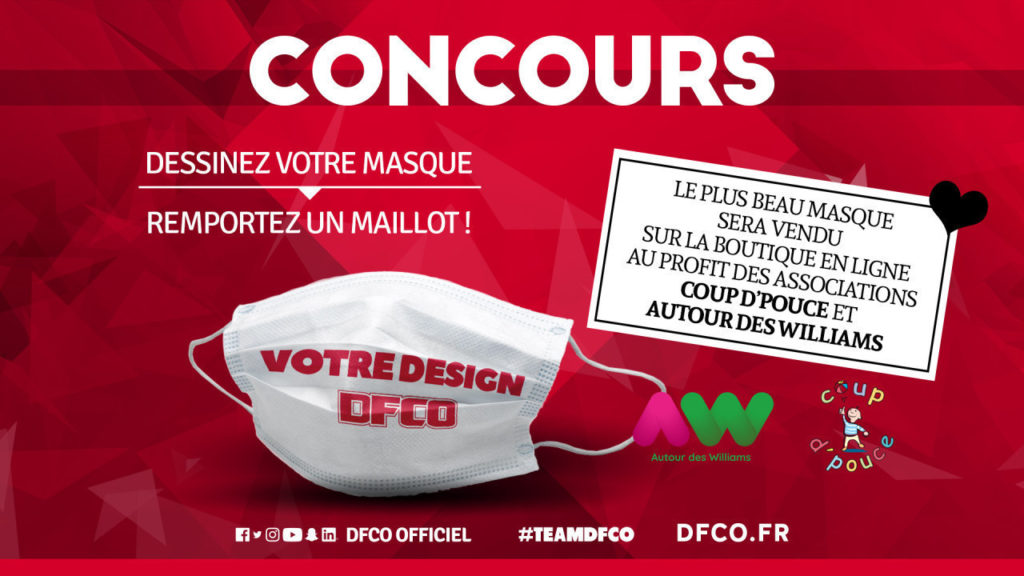Jeu concours : dessinez le futur masque DFCO !