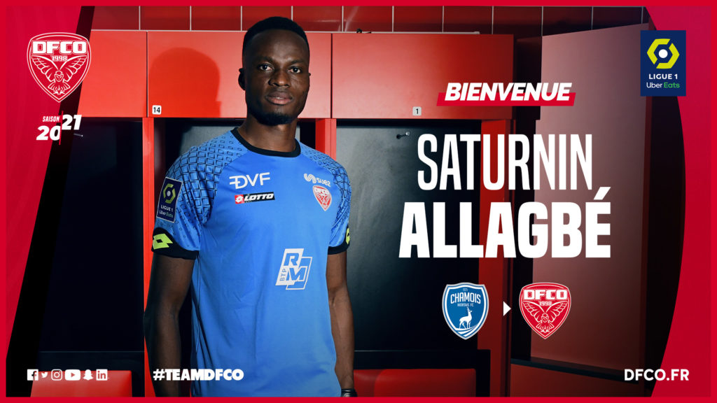 Saturnin Allagbé nouveau gardien du DFCO !