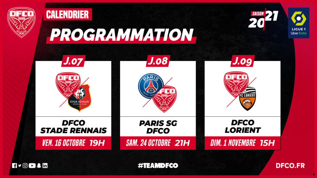Ligue 1 Uber Eats : programmation J7, J8 et J9