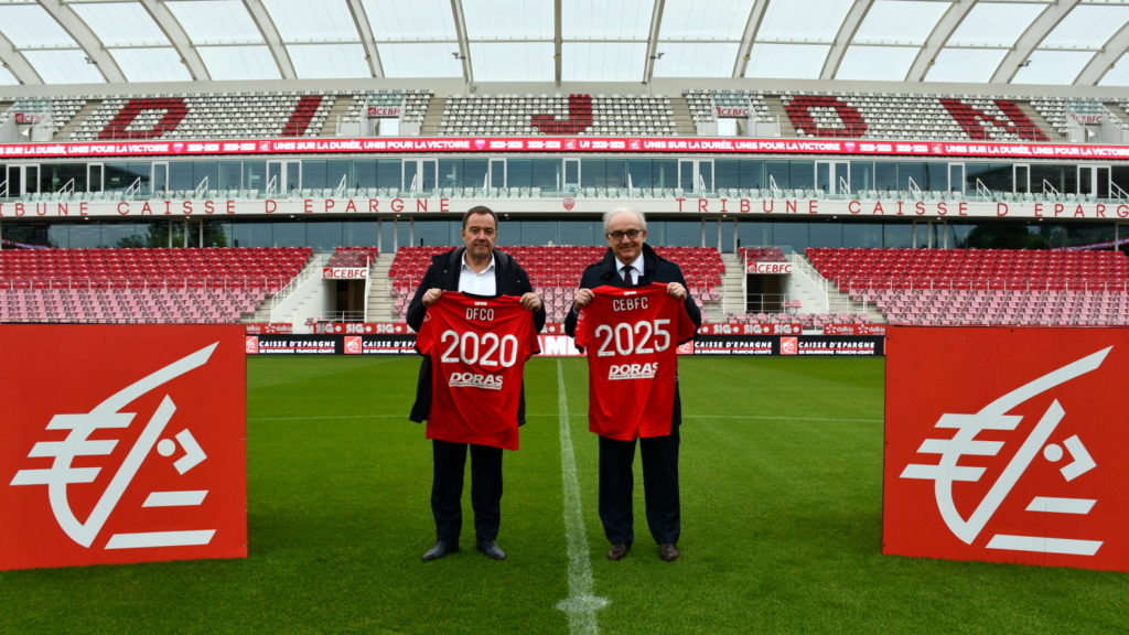 La Caisse d’Épargne de Bourgogne Franche-Comté et le DFCO unis pour l’avenir !