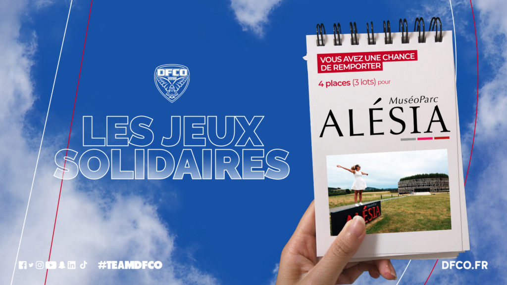 Coup d&rsquo;envoi des Jeux Solidaires avec le MuséoParc Alésia !