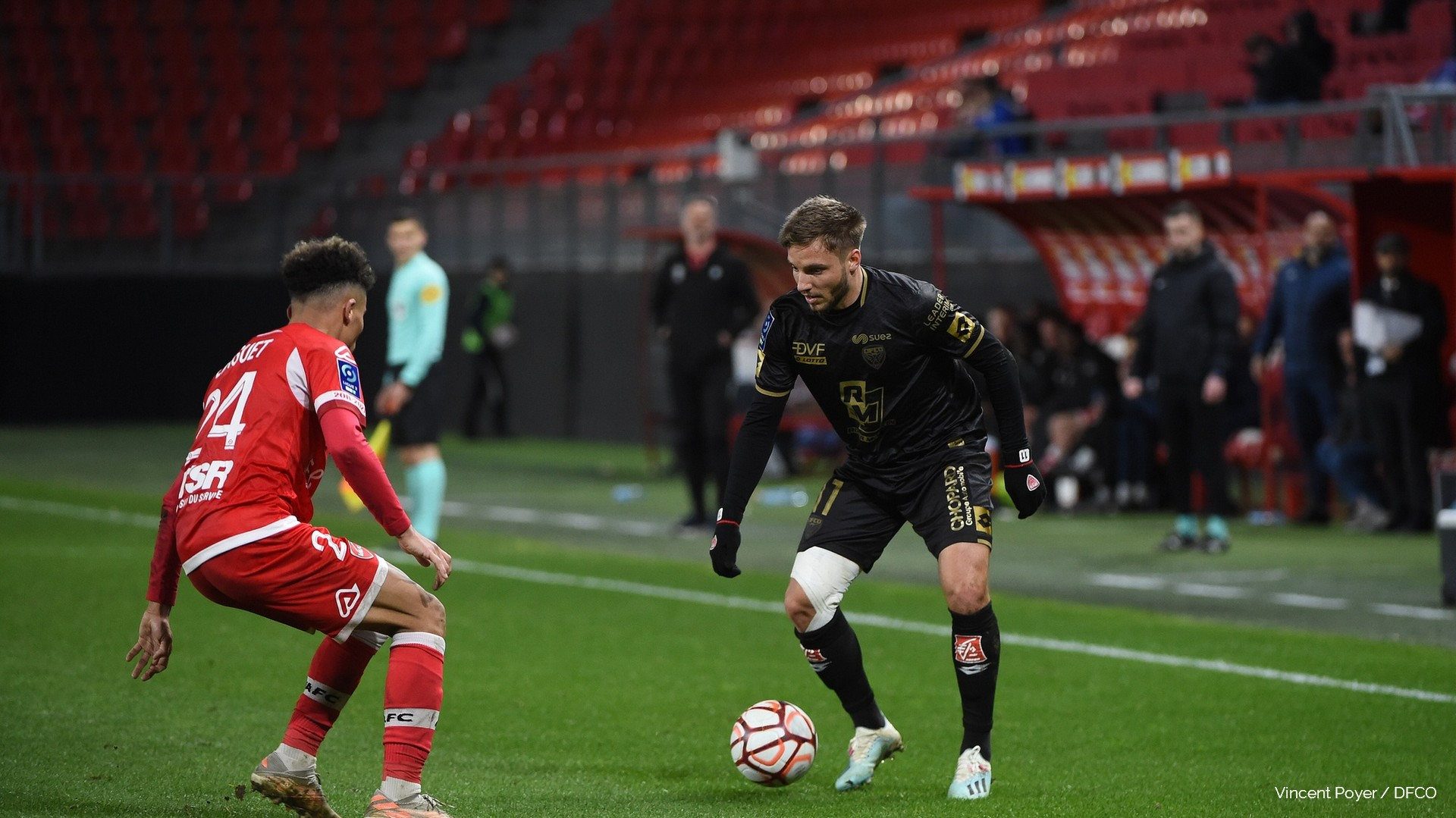 Un DFCO solide à Valenciennes (0-0)