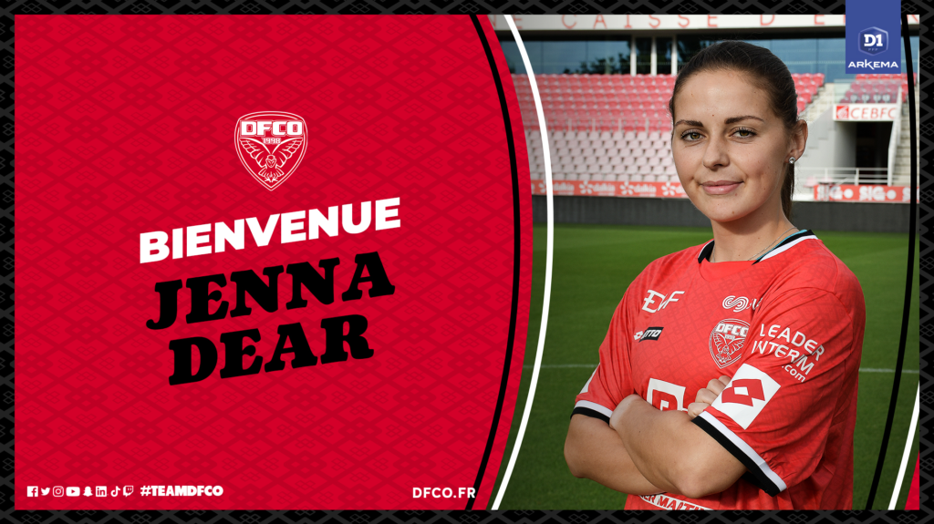 Jenna Dear s’engage au DFCO !
