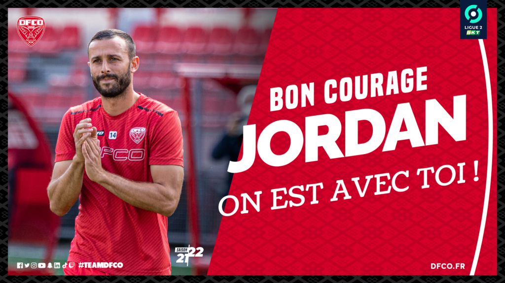 Bon courage Jordan !
