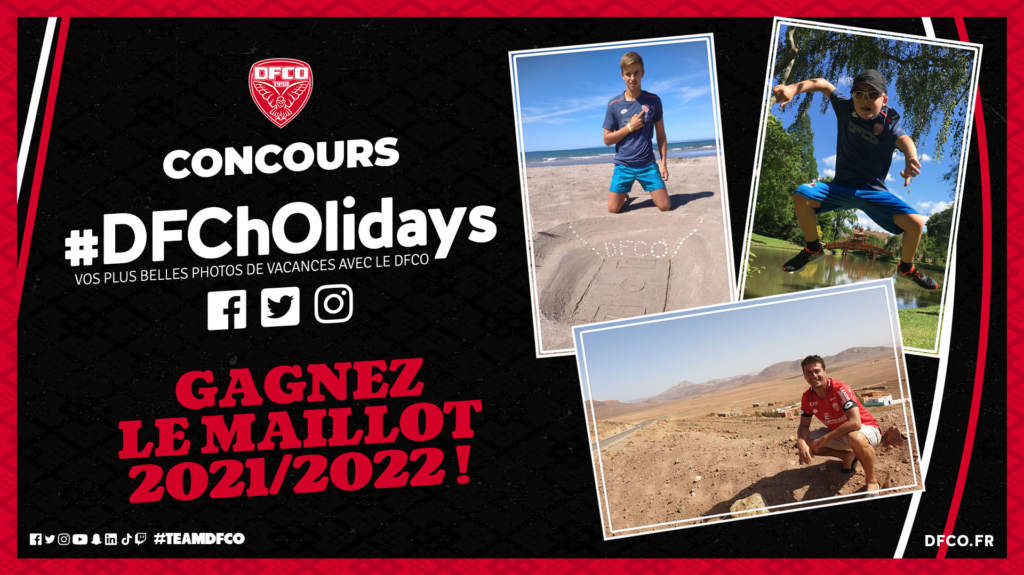 Concours DFChOlidays : gagnez le maillot 2021/2022 !