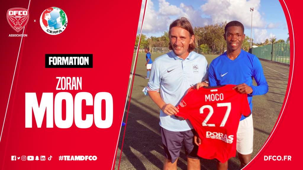 Formation : un jeune Guadeloupéen rejoint le DFCO !