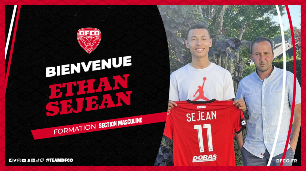 Formation : Ethan  Sejean rejoint le DFCO !