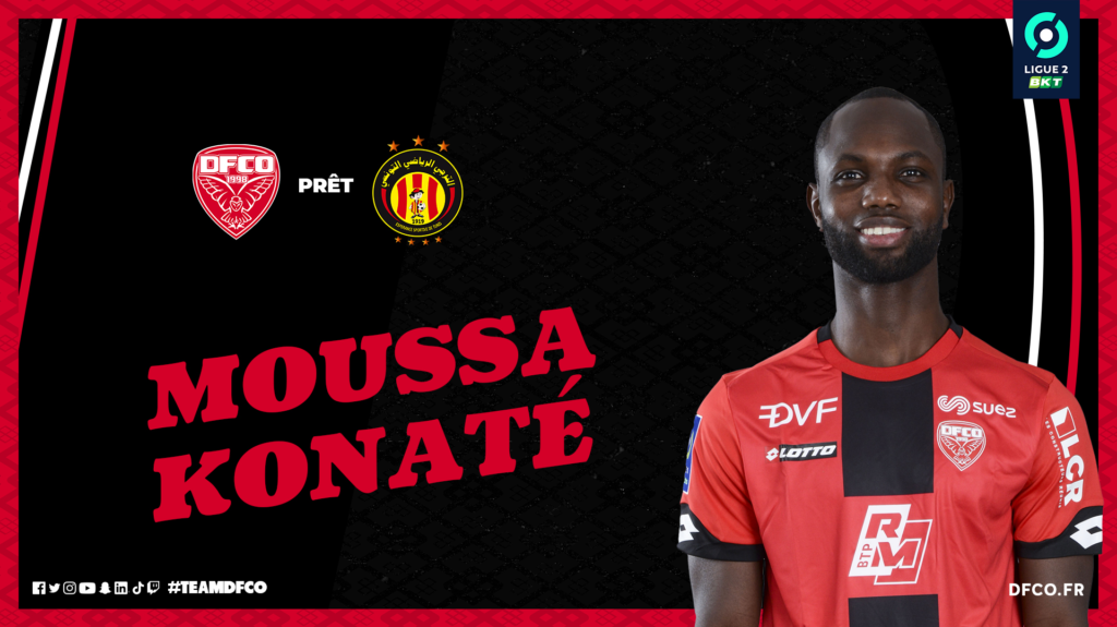 Moussa Konaté prêté à l’Espérance Sportive de Tunis
