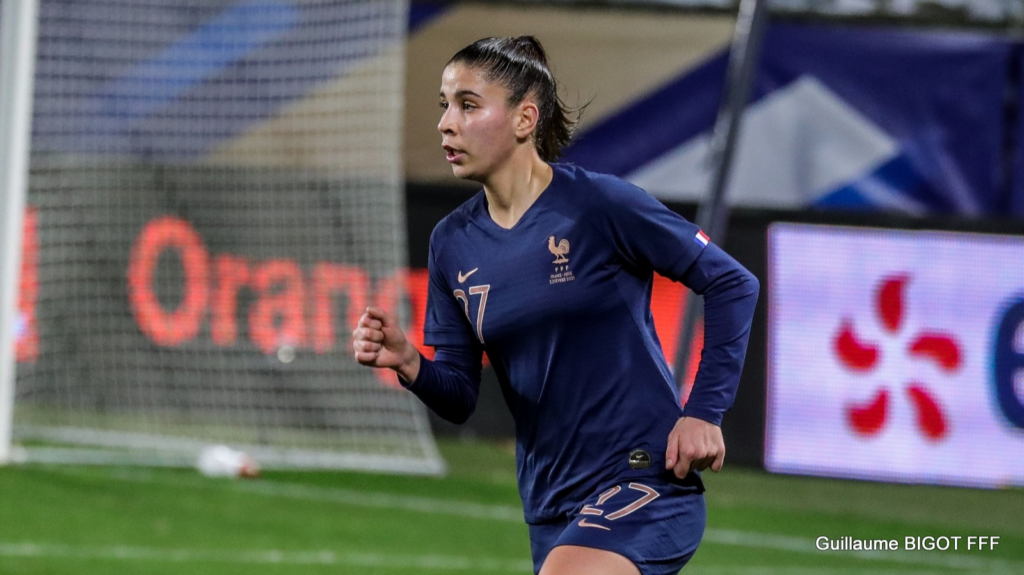 Équipe de France : Léa Khelifi entrée à la 62e minute