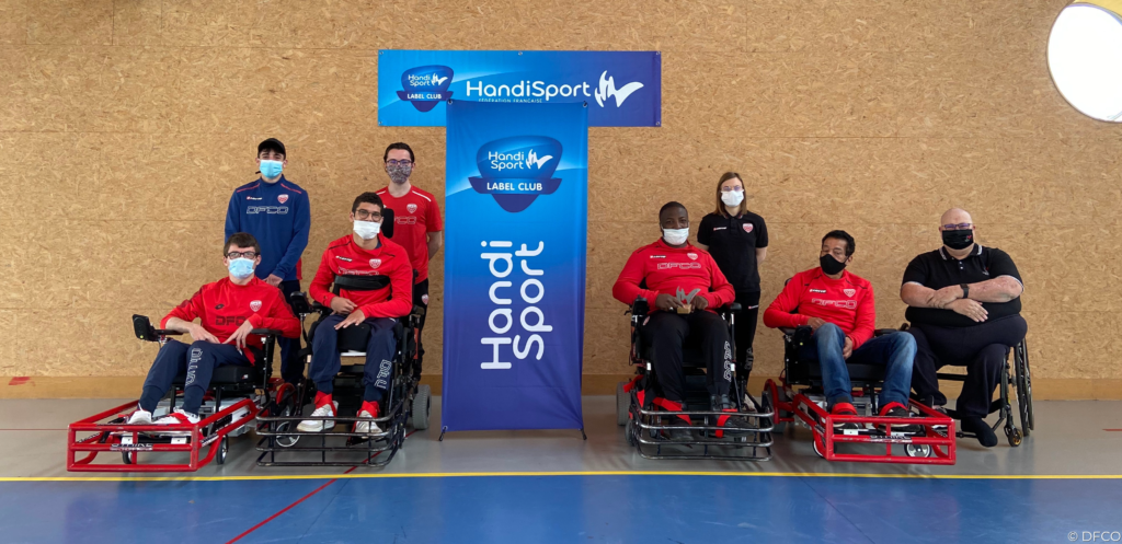 Le DFCO foot fauteuil labellisé