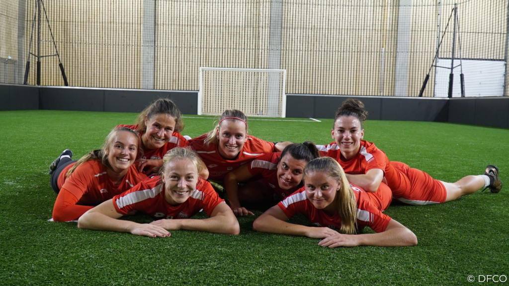 Séance au soccer du centre d&rsquo;entraînement pour nos féminines