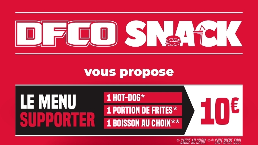 DFCO SNACK : livraison à votre place pour DFCO-Brest !