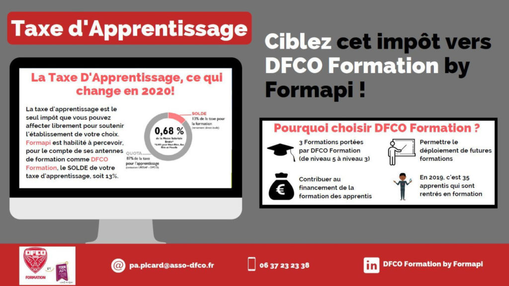 Taxe d&rsquo;apprentissage : choisissez DFCO Formation